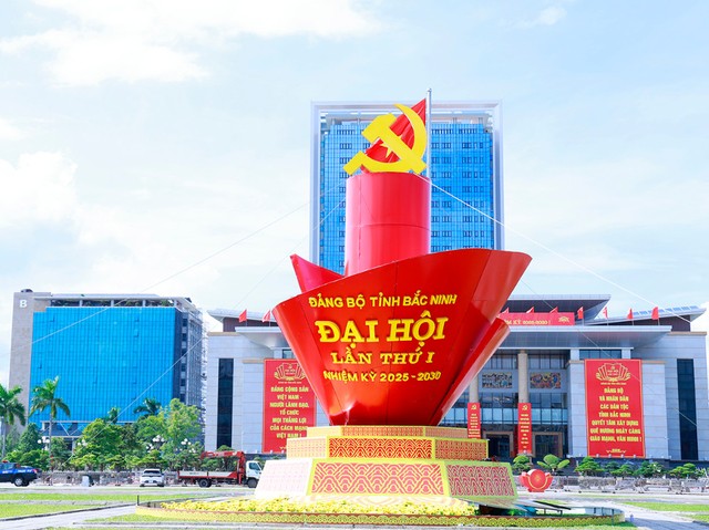 Đại hội đại biểu Đảng bộ tỉnh Bắc Ninh diễn ra trong 2 ngày (từ 29/9 đến 30/9).