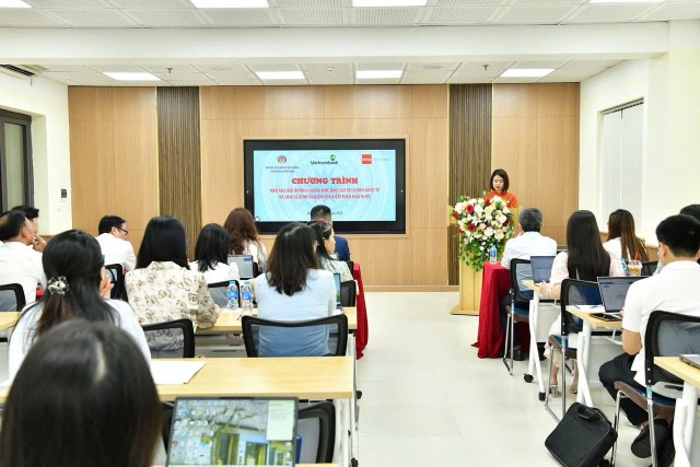 ACCA phối hợp cùng Kiểm toán 99Kl99 trực tiếp đá gà bồi dưỡng kiến thức về IFRS cho đội ngũ cán bộ tại Link Vào Nhà Cái KL99 COM Tặng +199k Thương mại cổ phần Ngoại thương Việt Nam (Vietcombank) vào tháng 5/2025