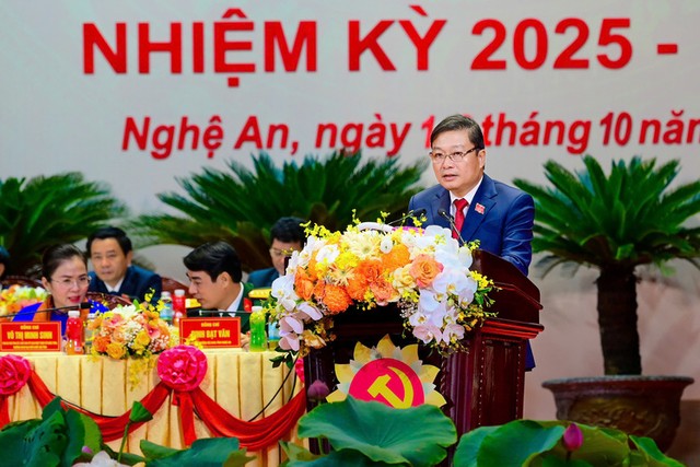 Phó bí thư Tỉnh ủy, Chủ tịch UBND tỉnh Lê Hồng Vinh.