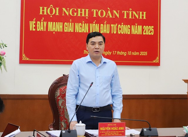 Chủ tịch UBND tỉnh Thanh Hóa chỉ đạo về kế hoạch Kl99ok phiên bản mới công năm 2025.