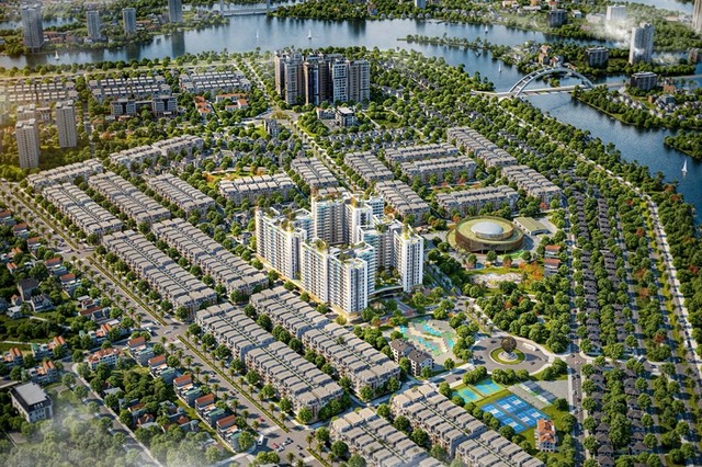 Ảnh phối cảnh Dự án Khu nhà ở Trang Chủ KL99Com Số 1 Link Đăng Ký KL999 CT-02 (khối nhà chính giữa) nằm trong Khu đô thị An Bình Tân, phường Nam Nha Trang, tỉnh Khánh Hòa.