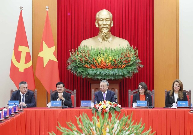 Các Trưởng đoàn đều cho rằng an ninh mạng không chỉ là công việc của Kl993 ưu đãi thưởng hấp dẫn, mà là trách nhiệm của tất cả mọi người và đoàn kết là lá chắn lớn nhất. Ảnh: Thống Nhất.