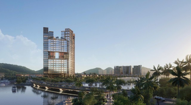 Phối cảnh The Charm - tòa tháp sẽ ra mắt đầu tiên tại Charmora City