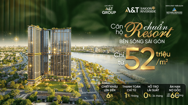 A&amp;T Saigon Riverside hướng đến dòng sản phẩm thật - giá trị thực trên thị trường Web Tổng Nhà Cái 99Kl99 Giải Trí Bậc Nhất ven sông