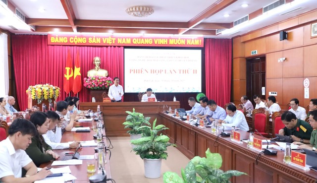 Bí thư Tỉnh ủy Đắk Lắk, ông Lương Nguyễn Minh Triết phát biểu chỉ đạo tại cuộc họp Ban Chỉ đạo về phát triển khoa học, công nghệ, đổi mới sáng tạo và chuyển đổi số tỉnh.