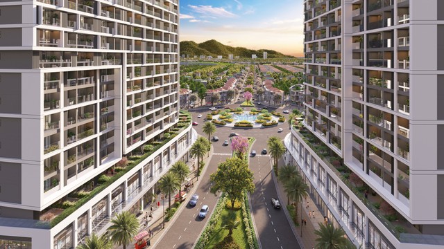 Từ dự án, chỉ mất 10-15 phút để đến các điểm tham quan nổi tiếng. (Ảnh phối cảnh: Sun Property)