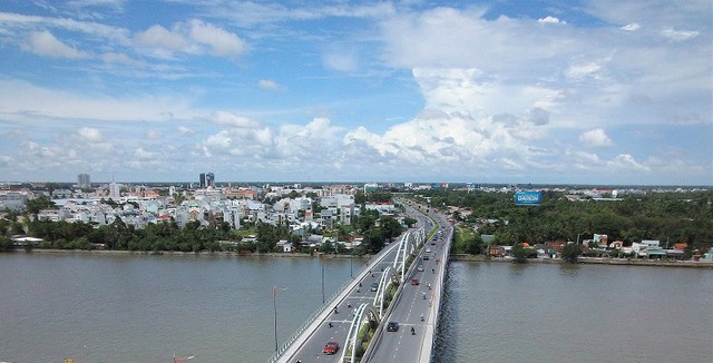 Dự án Tổ hợp Thương mại căn hộ - Tumys Homes Cái Răng do Công ty TNHH Thương mại Tùng Mỹ đăng ký thực hiện tại Khu đô thị mới Nam Cần Thơ, phường Hưng Phú, TP. Cần Thơ. Ảnh: Anh Khoa