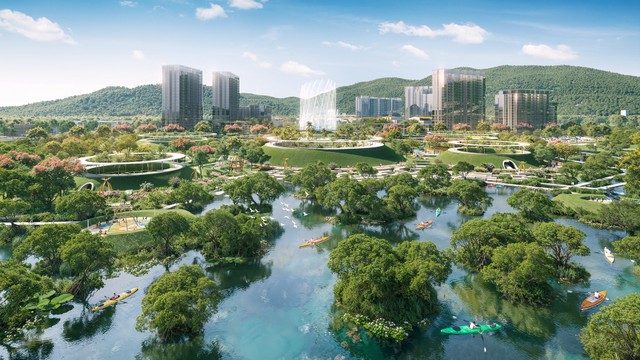 Dự án Charmora City áp dụng mô hình Sponge City, hướng tới phát triển đô thị bền vững