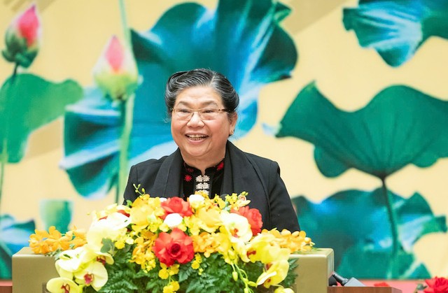 Nguyên Phó Chủ tịch Thường trực Quốc hội Tòng Thị Phóng.