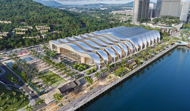 Phối cảnh các công trình trọng điểm phục vụ APEC 2027. Ảnh: Sun Group.