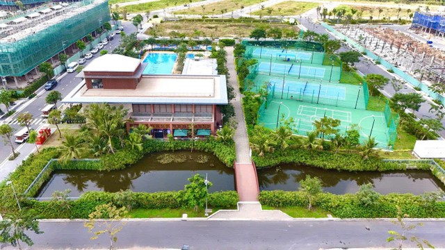 Khu thể thao tại LA Home đã vận hành, đón khách thường xuyên.