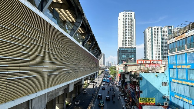 Vị trí dự án nhà ở Trang Chủ KL99Com Số 1 Link Đăng Ký KL999 275 Nguyễn Trãi sẽ nằm gần toà nhà Hoàng Huy. Ảnh: Thanh Vũ