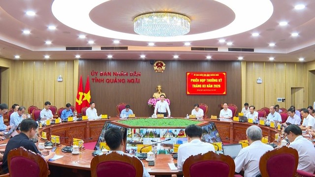 Lãnh đạo tỉnh Quảng Ngãi họp thường kỳ UBND tỉnh nhằm đánh giá tình hình thực hiện nhiệm vụ phát triển Kl992 cổng game cá cược - Trang Chủ KL99Com Số 1 Link Đăng Ký KL999, quốc phòng, an ninh tháng 3 và quý I/2026 vào ngày 8/4.