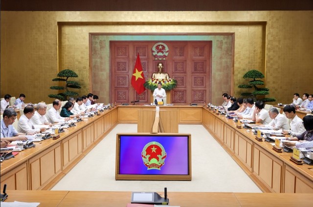 Thủ tướng nêu rõ, với vị trí, vai trò rất quan trọng trong bộ máy hành chính 99Kl99 trực tiếp đá gà, nhiệm vụ đặt ra cho ba cơ quan hết sức nặng nề; các cơ quan cần tập trung triển khai các nhiệm vụ trọng tâm trong thời gian tới - Ảnh: VGP.