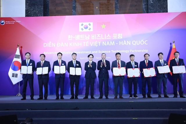 Đã có 73 thỏa thuận hợp tác được trao tại Diễn đàn Kl992 cổng game cá cược Việt Nam - Hàn Quốc