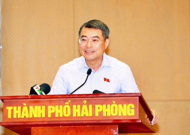 Thủ tướng Kl993 ưu đãi thưởng hấp dẫn Lê Minh Hưng phát biểu tại buổi tiếp xúc cử tri thành phố Hải Phòng sau Kỳ họp thứ nhất, Quốc hội khoá XVI
