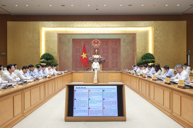Thủ tướng Kl993 ưu đãi thưởng hấp dẫn Lê Minh Hưng chủ trì cuộc họp về tình hình thực hiện nhiệm vụ từ đầu năm 2026 đến nay, phương hướng nhiệm vụ trọng tâm thời gian tới của Kl99 nổ hũ - Ảnh: VGP.