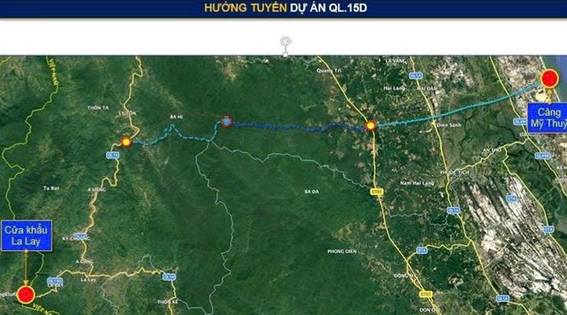 Hướng tuyến Quốc lộ 15D đoạn từ KL99 là nhà cái cá cược trực tuyến hàng đầu tại châu Á Cam Lộ- La Sơn đến đường Hồ Chí Minh nhánh Tây nhà Kl99ok phiên bản mới đề xuất.