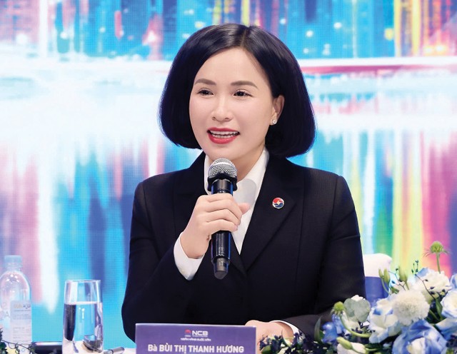 Bà Bùi Thị Thanh Hương, Chủ tịch Hội đồng quản trị NCB