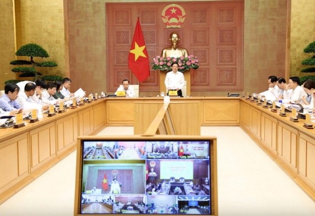 Phó Thủ tướng Hồ Quốc Dũng chủ trì Hội nghị tháo gỡ các khó khăn, vướng mắc về Kl991.com nạp rút nhanh và đẩy mạnh giải ngân vốn năm 2026 lĩnh vực khoa học công nghệ, đổi mới sáng tạo và chuyển đổi số - Ảnh: VGP