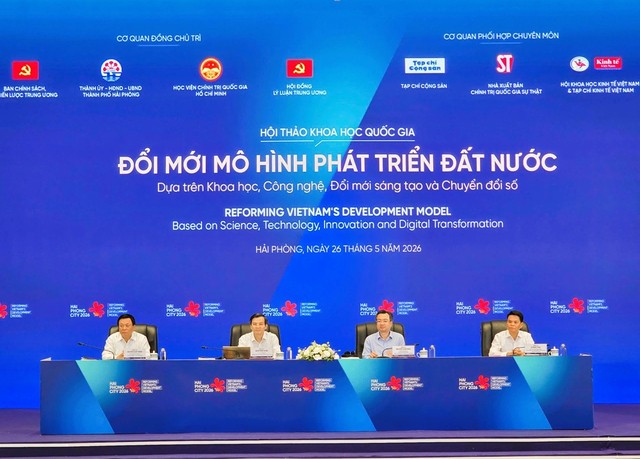 Hội thảo khoa học quốc gia với chủ đề “Đổi mới mô hình phát triển đất nước dựa trên khoa học, công nghệ, đổi mới sáng tạo và chuyển đổi số”