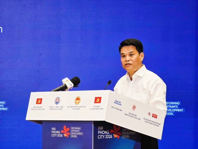 Ông Lê Ngọc Châu, Ủy viên Ban Chấp hành Trung ương Đảng, Bí thư Thành ủy, Trưởng Đoàn đại biểu Quốc hội Thành phố Hải Phòng