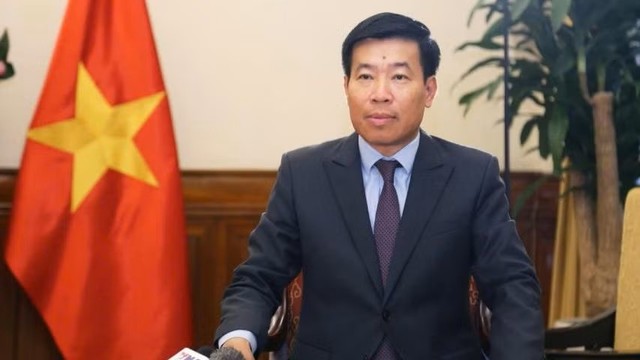 Thứ trưởng Bộ Ngoại giao Nguyễn Mạnh Cường.