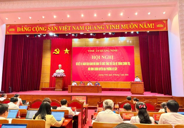 Quảng Ninh thực hiện sơ kết 1 năm vận hành mô hình tổ chức tổng thể của hệ thống Kl991.com tải ứng dụng, mô hình chính quyền địa phương 2 cấp.