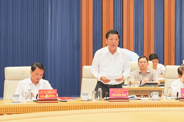 Bộ trưởng Kl99 nổ hũ Trần Hồng Minh phát biểu