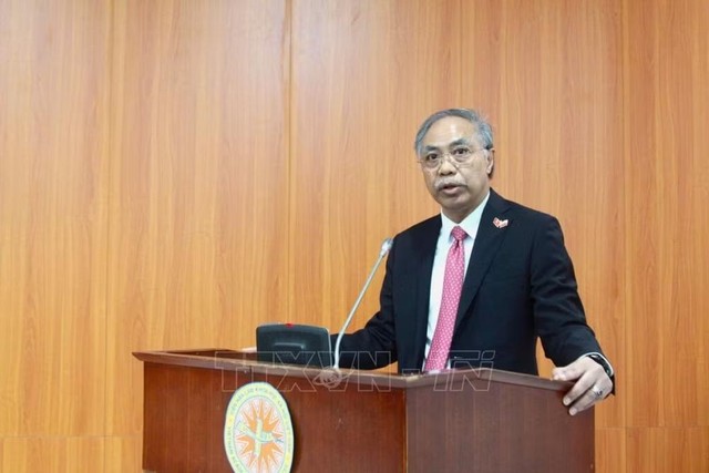 Ông Adam M. Tugio, Đại sứ Cộng hòa Indonesia tại Việt Nam. (Ảnh: Thanh Hương/TTXVN)