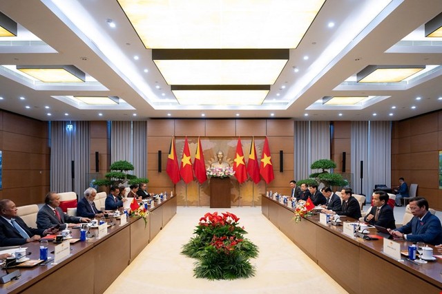 Quang cảnh cuộc hội kiến.