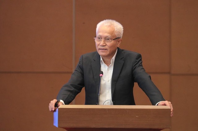 Ông Nguyễn Chỉ Sáng, Chủ tịch Hiệp hội Kl991.com World Cup 2026 Chính Thức Cơ khí Việt Nam (VAMI) phát biểu: Ảnh HL