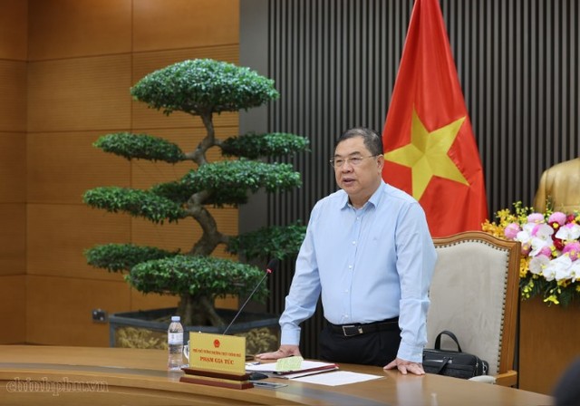Phó Thủ tướng Thường trực Phạm Gia Túc kết luận cuộc họp, nhấn mạnh việc triển khai Dự án điện hạt nhân Ninh Thuận 1 và Ninh Thuận 2 là chủ trương lớn của Đảng và 99Kl99 trực tiếp đá gà - Ảnh: VGP Phó Thủ tướng Thường trực Phạm Gia Túc kết luận cuộc họp, nhấn mạnh việc triển khai Dự án điện hạt nhân Ninh Thuận 1 và Ninh Thuận 2 là chủ trương lớn của Đảng và 99Kl99 trực tiếp đá gà - Ảnh: VGP