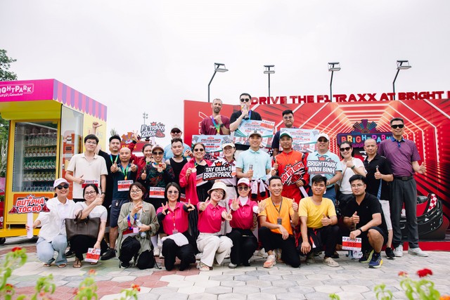 Giải đua Go-Kart do BRIGHTPARK tổ chức thu hút nhiều tay đua trong nước và quốc tế tham gia tranh tài