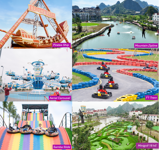 Những trải nghiệm cho mọi lứa tuổi tại BRIGHTPARK là yếu tố hút khách quanh năm