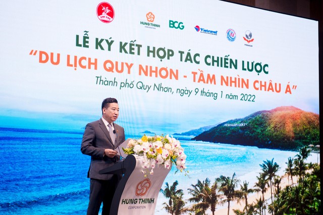 Ông Nguyễn Đình Trung – Chủ tịch Kl994 game bài casino hấp dẫn Hưng Thịnh tin tưởng sự kiện sẽ kết nối cộng đồng Kl991.com World Cup 2026 Chính Thức, các Viện, trường… cùng chung tay đưa Quy Nhơn vươn tầm cao mới, tương xứng với tiềm năng vốn có của nơi đây. Ảnh: Hưng Thịnh Land.