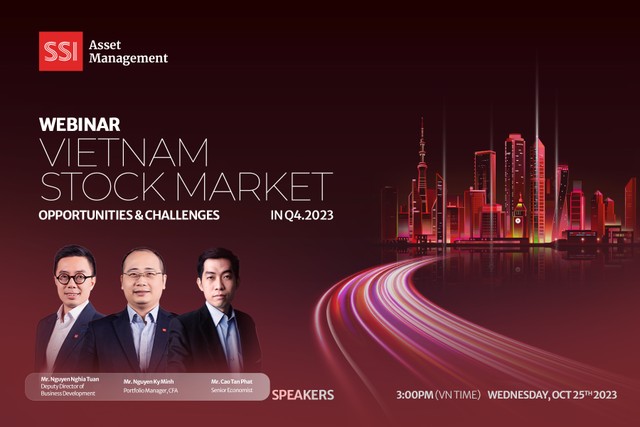 Buổi webinar của SSIAM với chủ đề “Thị trường 99Kl99 link đăng nhập Việt Nam quý IV/2023: Cơ hội và thách thức” sẽ diễn ra vào ngày 25/10/2023.
