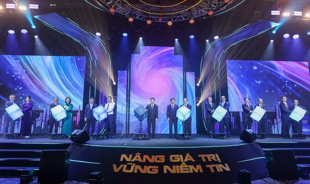 Ra mắt hệ thống công nghệ thông tin mới KRX. Ảnh: Lê Toàn