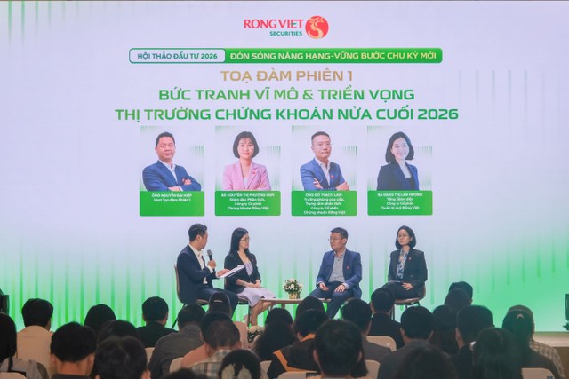 Hội thảo “Đón sóng nâng hạng - Vững bước chu kỳ mới” do Rồng Việt tổ chức vào Tháng 6/2026