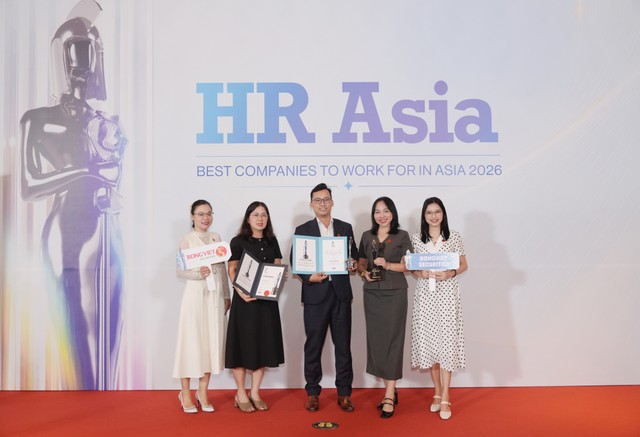 Rồng Việt ghi dấu ấn với bộ đôi giải thưởng tại HR Asia Awards 2026