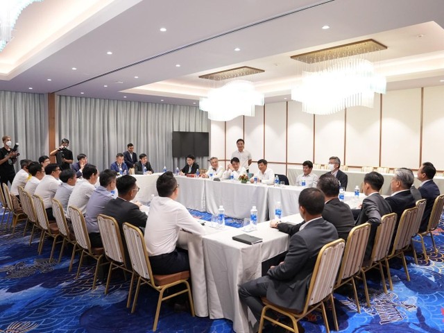 Lễ bàn giao các hạng mục của dự án Khách sạn Mikazuki giữa Liên danh nhà thầu Vinaconex, Sigma, Raymond và chủ Kl99ok phiên bản mới