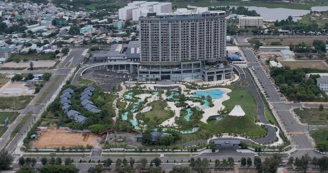 Toàn cảnh Khách sạn Mikazuki do Vinaconex làm tổng thầu thi công