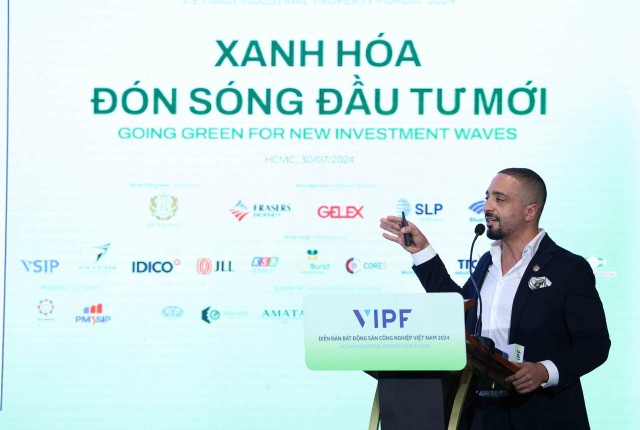 Ông Michael Piro, Tổng giám đốc Kl994 game bài casino hấp dẫn Indochina Capital (Ảnh: Lê Toàn)