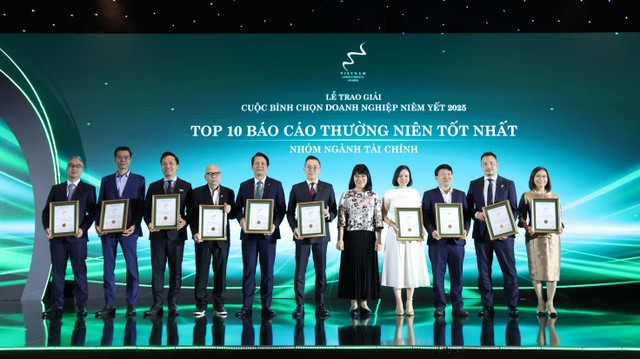 Top 10 báo cáo thường niên tốt nhất nhóm Kl991.com nạp rút nhanh (Ảnh: Lê Toàn)