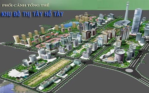 Khởi công gần 1 năm Dự án Tây Hồ Tây vẫn chưa có đất sạch  ảnh 1