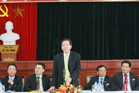 TS. Nguyễn Anh Tuấn Tổng Biên tập Báo Kl99ok phiên bản mới phát biểu khai mạc Cuộc giao lưu