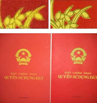 “Sổ đỏ” giả thời công nghệ cao ảnh 1