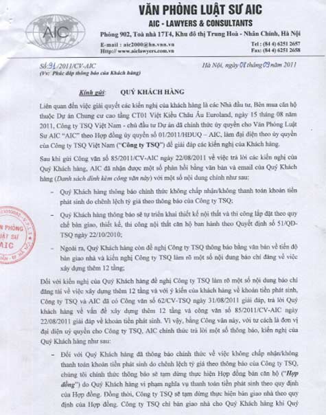 Chủ Kl99ok phiên bản mới Euroland dừng bàn giao nhà, dân bức xúc ảnh 1