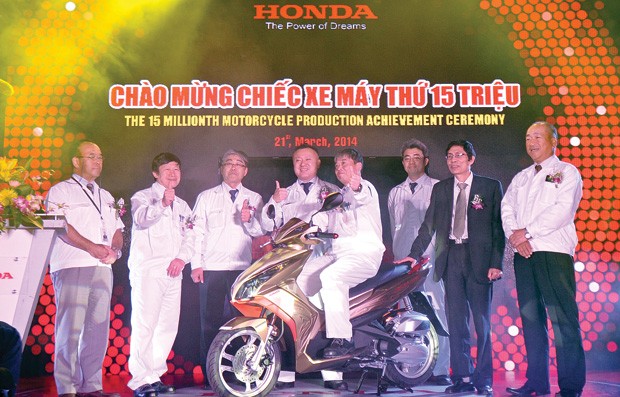 Đã có 15 triệu chiếc xe máy nhãn hiệu Honda được Kl994 nhà cái bóng đá world cup bởi Công ty Honda Việt Nam