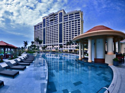Grand Hồ Tràm Strip hiện là dự án có casino lớn nhất
ở Việt Nam đang hoạt động